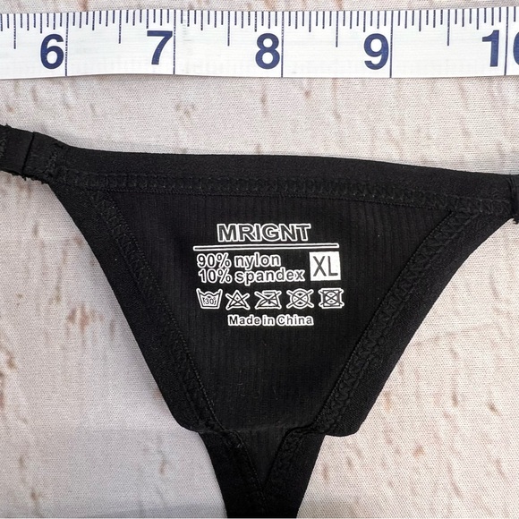 6 Pack G-String Thongs for Women Panties Stretch T-back Tangas Low Rise Hipster - Picture 10 of 14